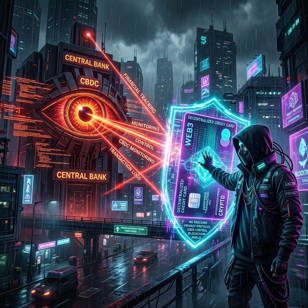 CBDCs & The Travel Rule: Escaping State Financial Surveillance with Web3 Cards