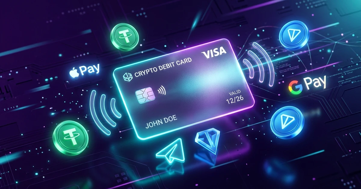 Telegram Crypto Cards: Spend TON & USDT Without KYC